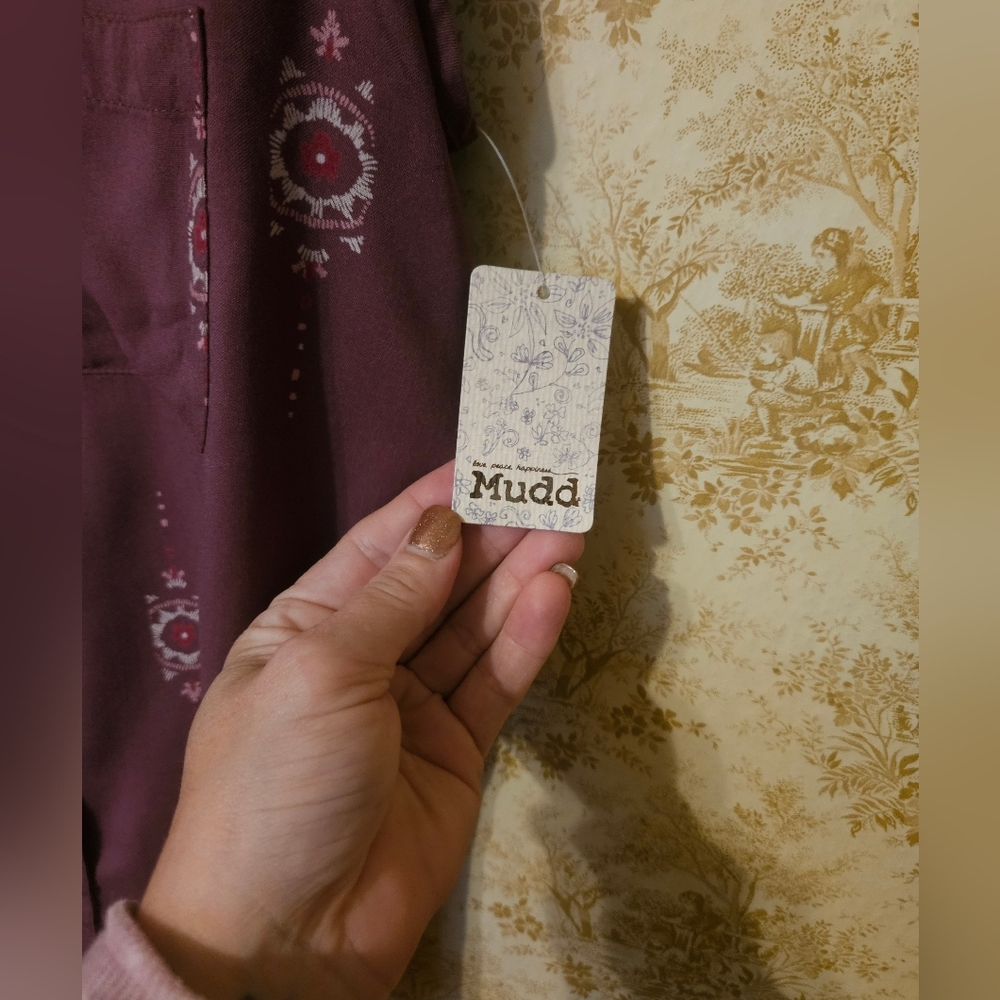 Xsmall Mudd Button Down Tank - Picture 6 of 10